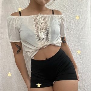 H&M Divided off-shoulder blouse